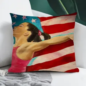 Mckayla Maroney Polyester Pillow (Square, Multi-Size)