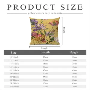 Garden Polyester Pillow (Square, Multi-Size)