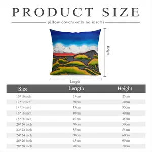 Levels Polyester Pillow (Square, Multi-Size)