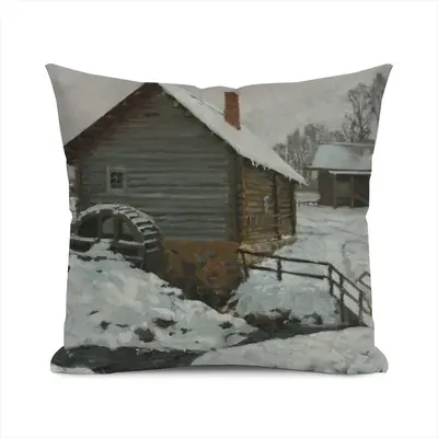 Old Mill Polyester Pillow (Square, Multi-Size)