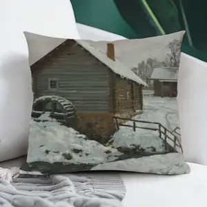 Old Mill Polyester Pillow (Square, Multi-Size)