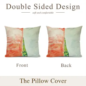 Place Of Life 2 Polyester Pillow (Square, Multi-Size)