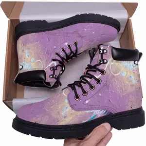 Men Kawaii Mid Top Boots