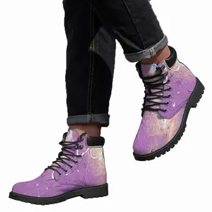 Men Kawaii Mid Top Boots