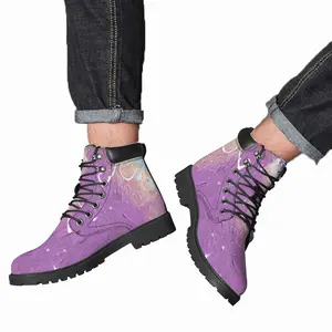 Men Kawaii Mid Top Boots