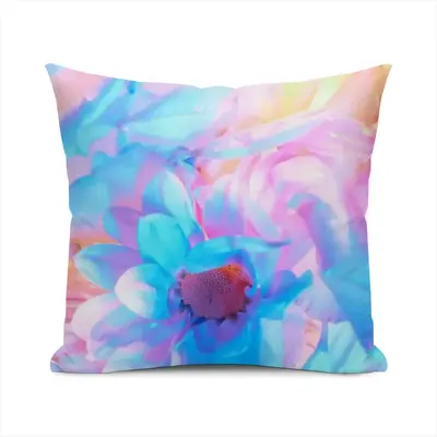 Flower Kiss 02 Polyester Pillow (Square, Multi-Size)