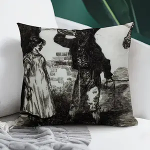 After Gericault C Polyester Pillow (Square, Multi-Size)