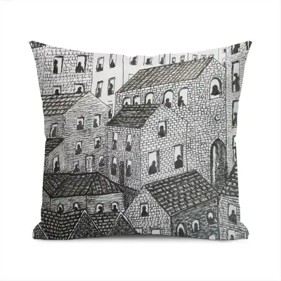 You Are Being Watched 2 Polyester Pillow (Square, Multi-Size)