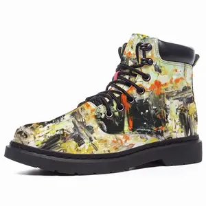 Men Mysterious Wave Mid Top Boots