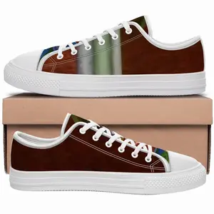 Men Her Wait Was Over Retro Canvas Shoes