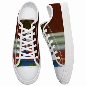 Men Her Wait Was Over Retro Canvas Shoes