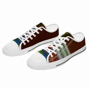 Men Her Wait Was Over Retro Canvas Shoes