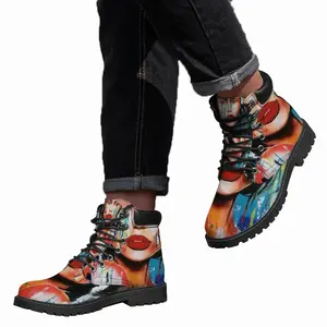 Men Summer Rain Mid Top Boots