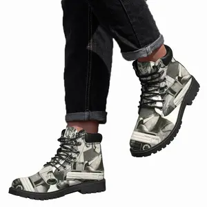 Men The Future Is Analog Mid Top Boots