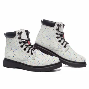 Men Points Colorful Mid Top Boots