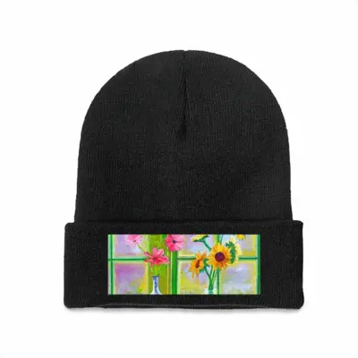 Flowers By The Window Knitted Hat