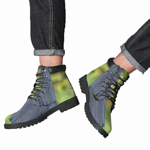 Men Swallow Takes Flight Mid Top Boots