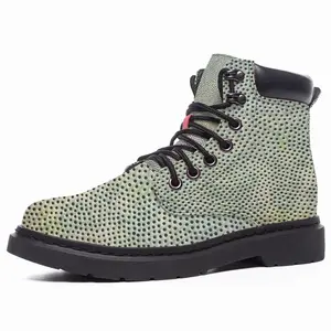 Men Yellow-Green Mid Top Boots