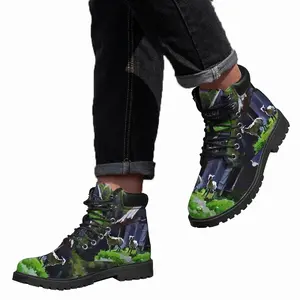 Men Hot Afternoon Mid Top Boots