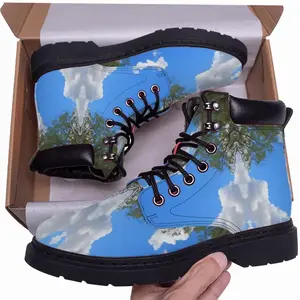 Men Dragon Clouds Mid Top Boots