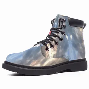 Men Unidentified Flying Sunset Mid Top Boots