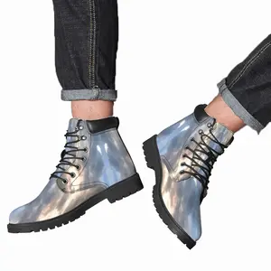 Men Unidentified Flying Sunset Mid Top Boots