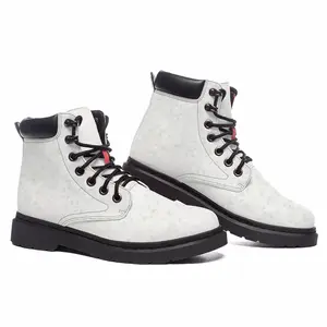 Men Bloomers White Mid Top Boots