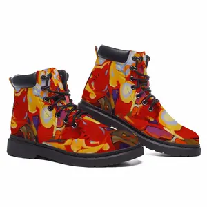 Men Tulips Mid Top Boots