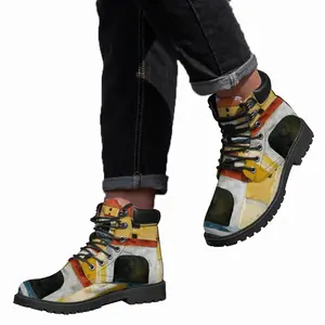 Men Stone Gate Mid Top Boots