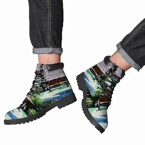 Men Village Silence Mid Top Boots