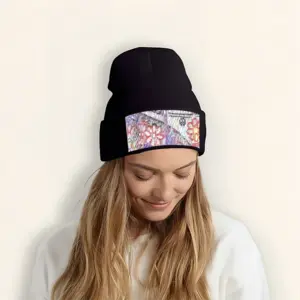 The Combi Of Peace And Love Knitted Hat