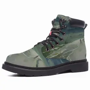 Men Storm By The Sea Mid Top Boots