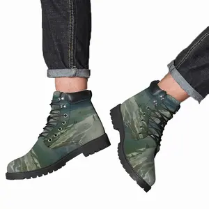 Men Storm By The Sea Mid Top Boots