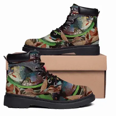 Men Fresh Fish Mid Top Boots