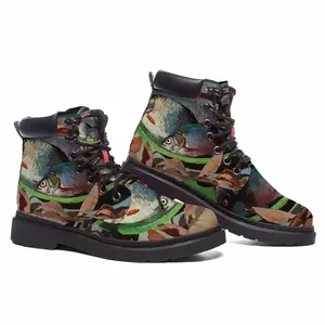 Men Fresh Fish Mid Top Boots