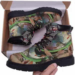 Men Fresh Fish Mid Top Boots