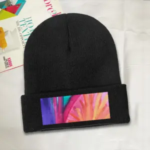 Colorful Straws Knitted Hat