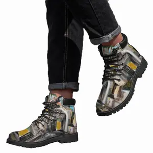 Men Beauty Of Garden Mid Top Boots