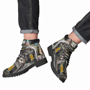 Men Beauty Of Garden Mid Top Boots