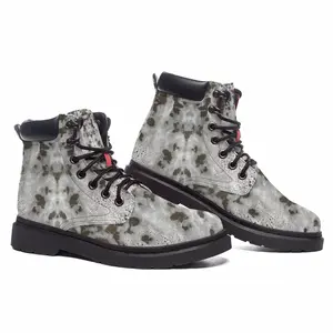 Men Ocean Bubble Faces Mid Top Boots