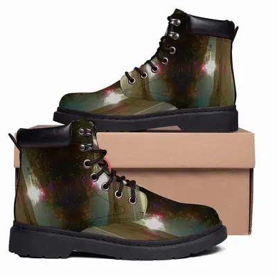 Men Alien Sun Spider Mid Top Boots