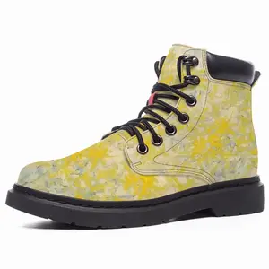 Men Welcome Golden Rain Mid Top Boots