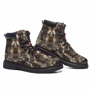 Men Stone Face Mid Top Boots