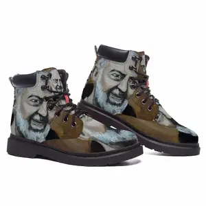 Men Saint Padre Pio Mid Top Boots