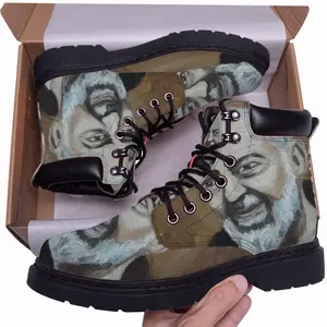 Men Saint Padre Pio Mid Top Boots