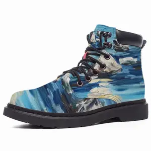 Men Bauty Of Sea Mid Top Boots