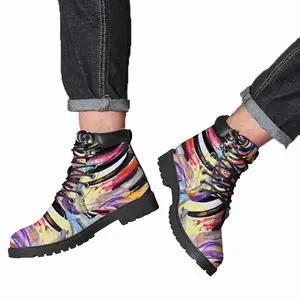 Men Mixed Feelings Mid Top Boots