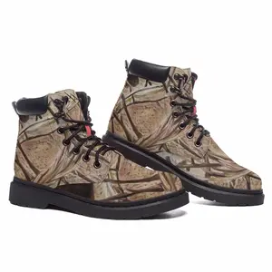 Men Crown Of King Mid Top Boots