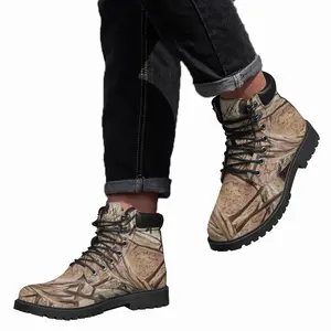 Men Crown Of King Mid Top Boots