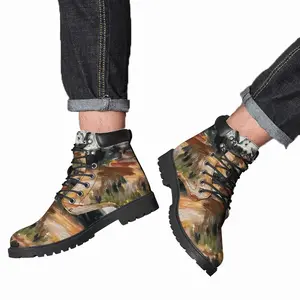 Men The Rock Mid Top Boots